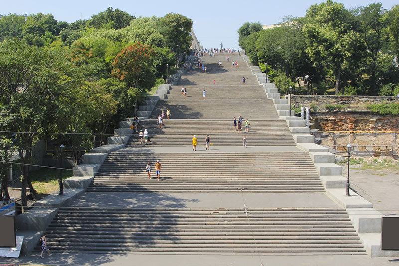 Потемкинская лестница. Город Одесса