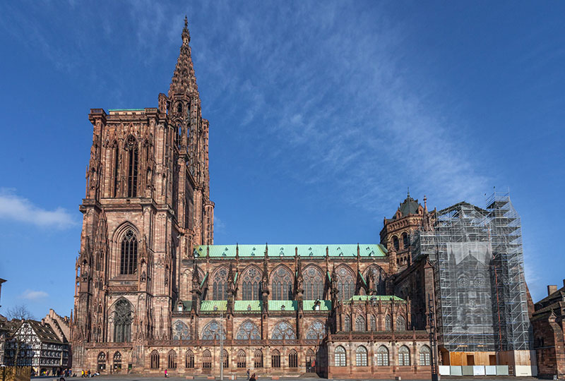 Страсбургский собор. Город Страсбург