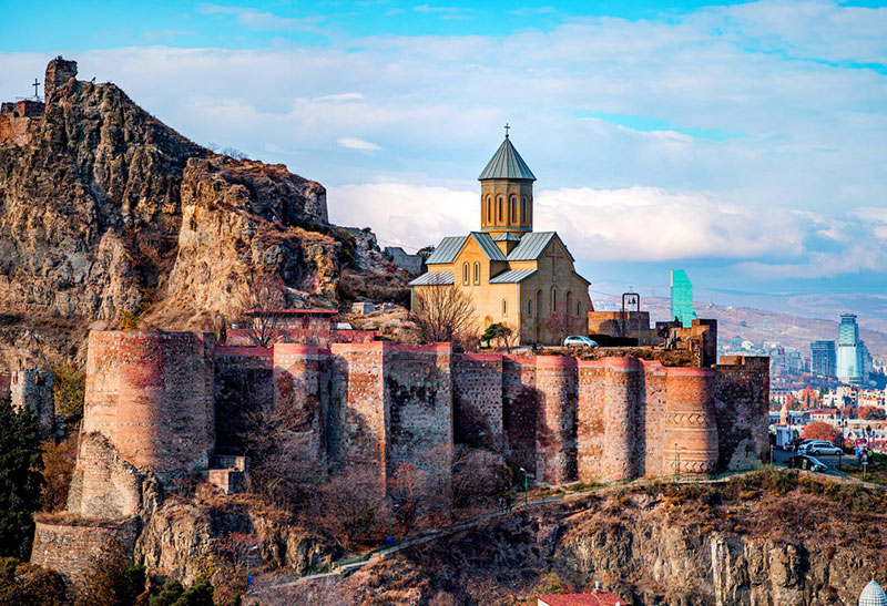Крепость Нарикала. Город Тбилиси